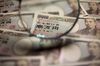 Japanese 10,000 yen banknotes are arranged for a photograph in Kawasaki, Kanagawa Prefecture, Japan, on Saturday, July 7, 2018. Japan’s currency rose against every single Group-of-10 peer in the first half, with an average 4.8 percent gain. Now a combination of U.S. protectionism, European populism and emerging market turmoil threatens to push the yen even higher in the second half, according to analysts.