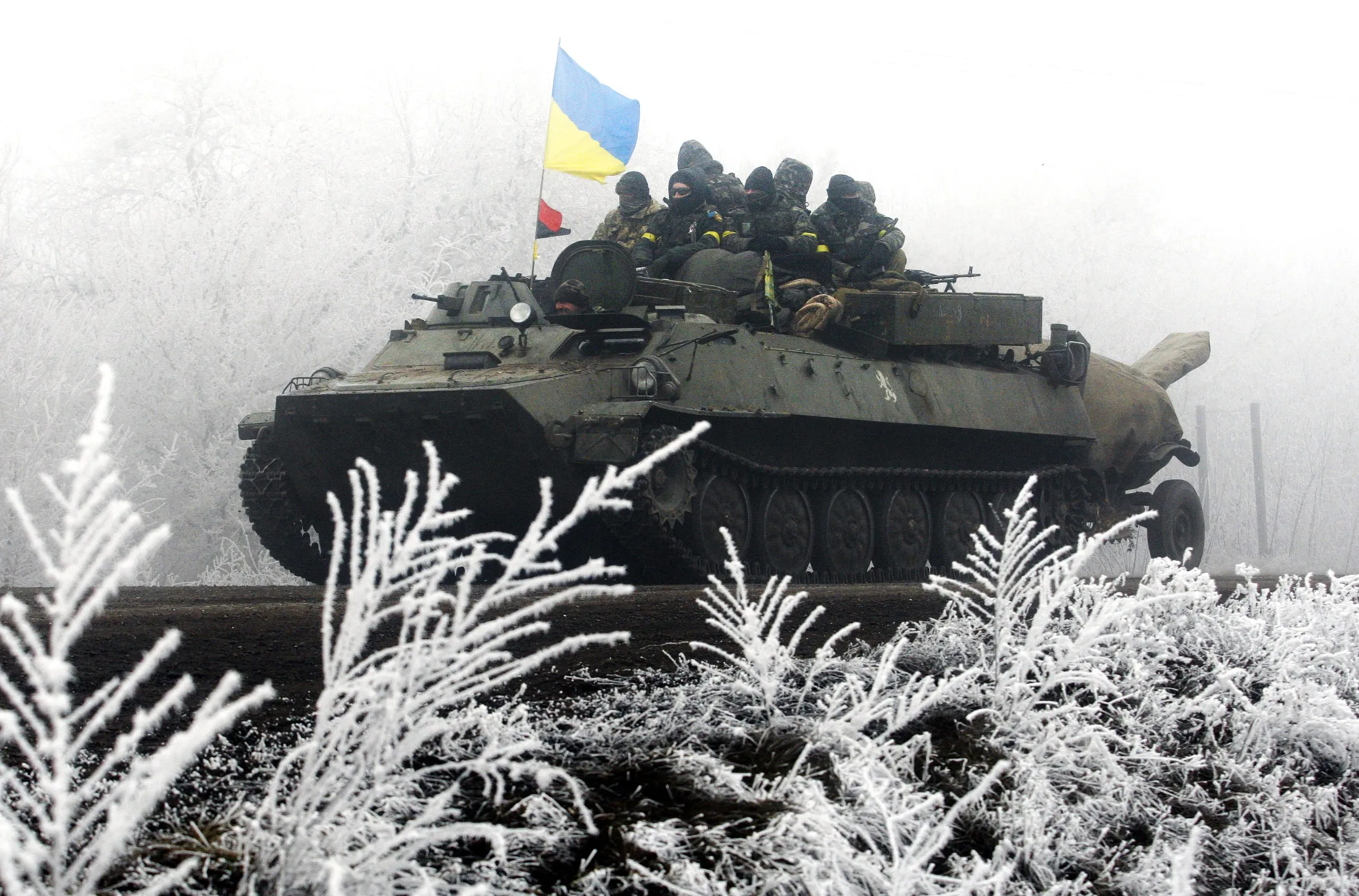 Both sides in the conflict accused each other of violating the cease-fire brokered in Minsk by the leaders of Russia, Ukraine, Germany and France.
