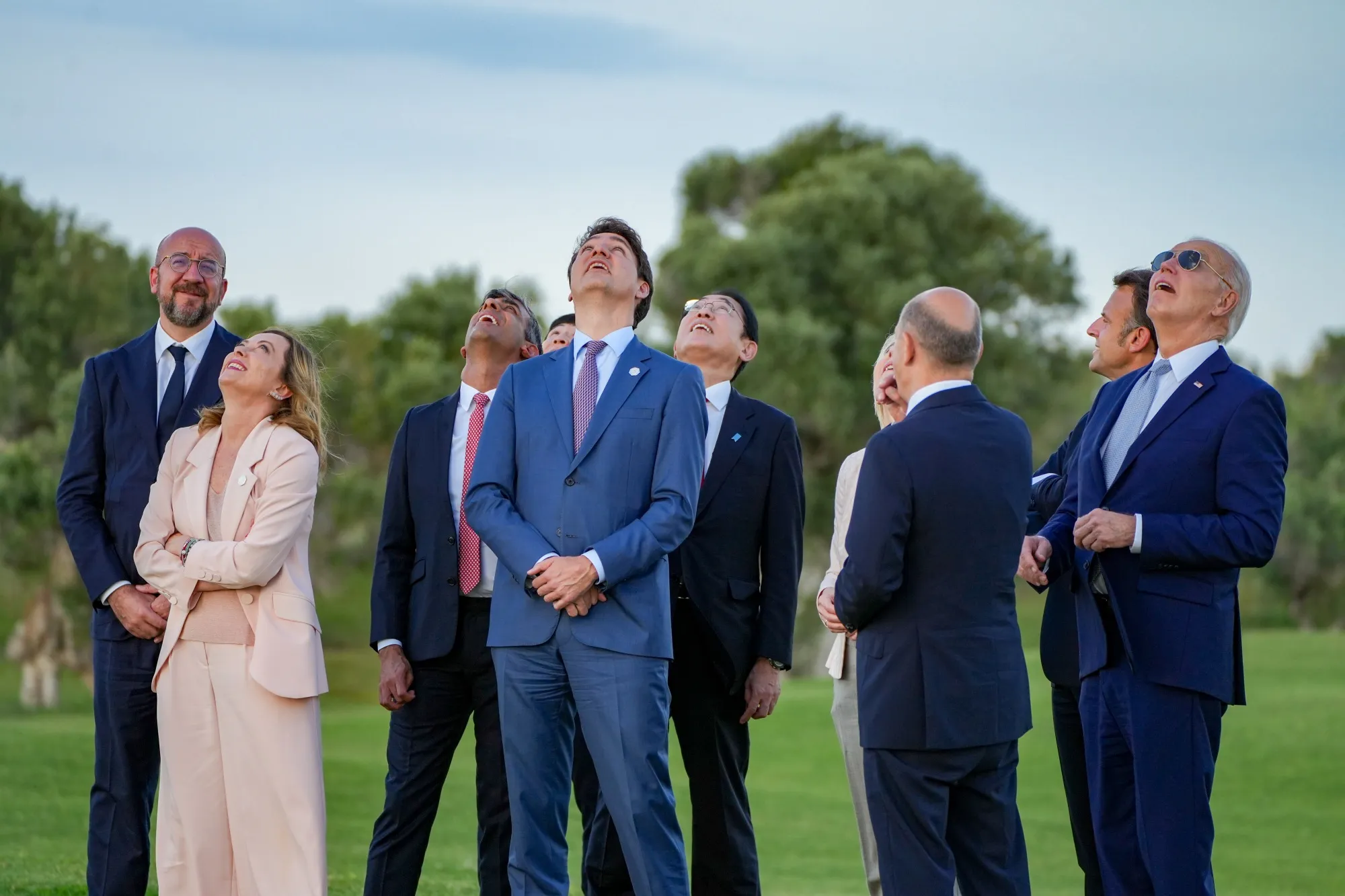 Leaders of the Group of Seven nations in&nbsp;Savelletri, Italy, in June. For most of them, that was the last time things were looking up.&nbsp;