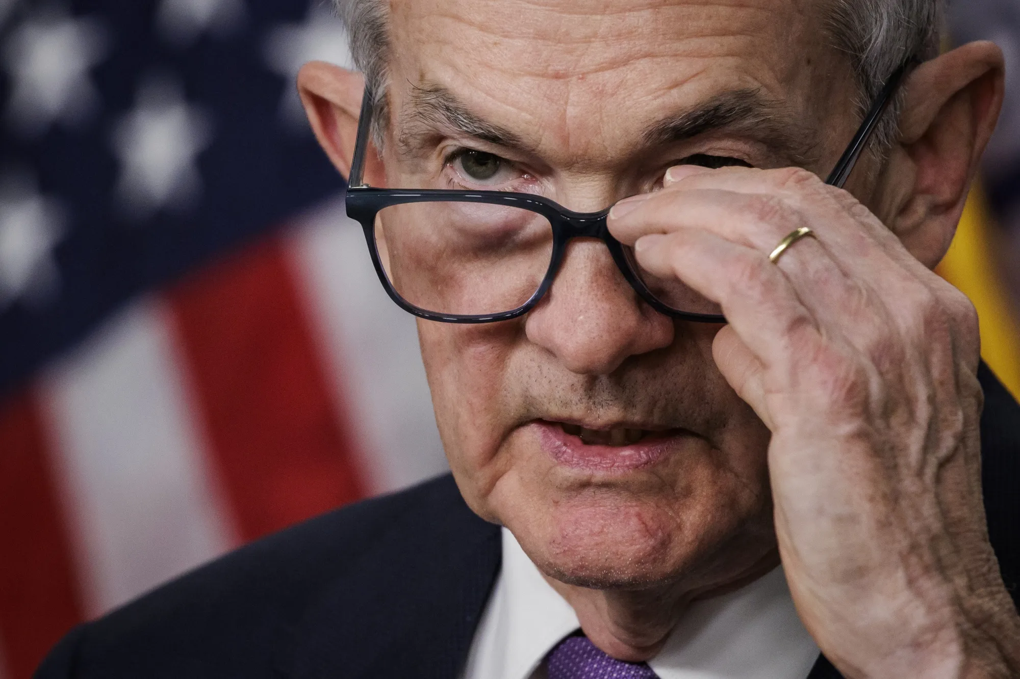 Fed Chair Jerome Powell presided over an eventful news conference on Wednesday.