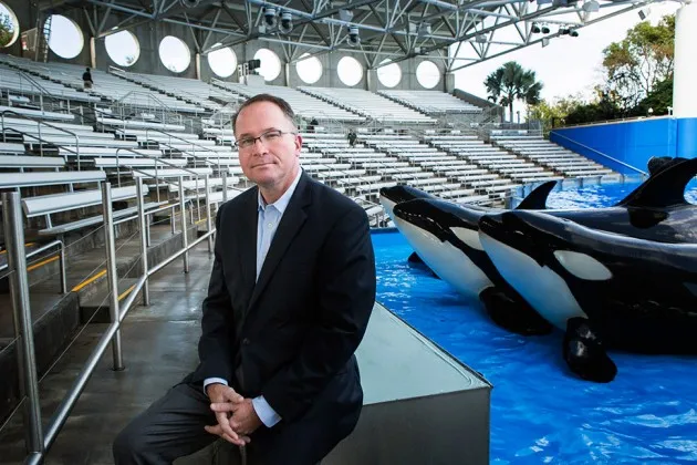 Atchison in Shamu Stadium, Orlando