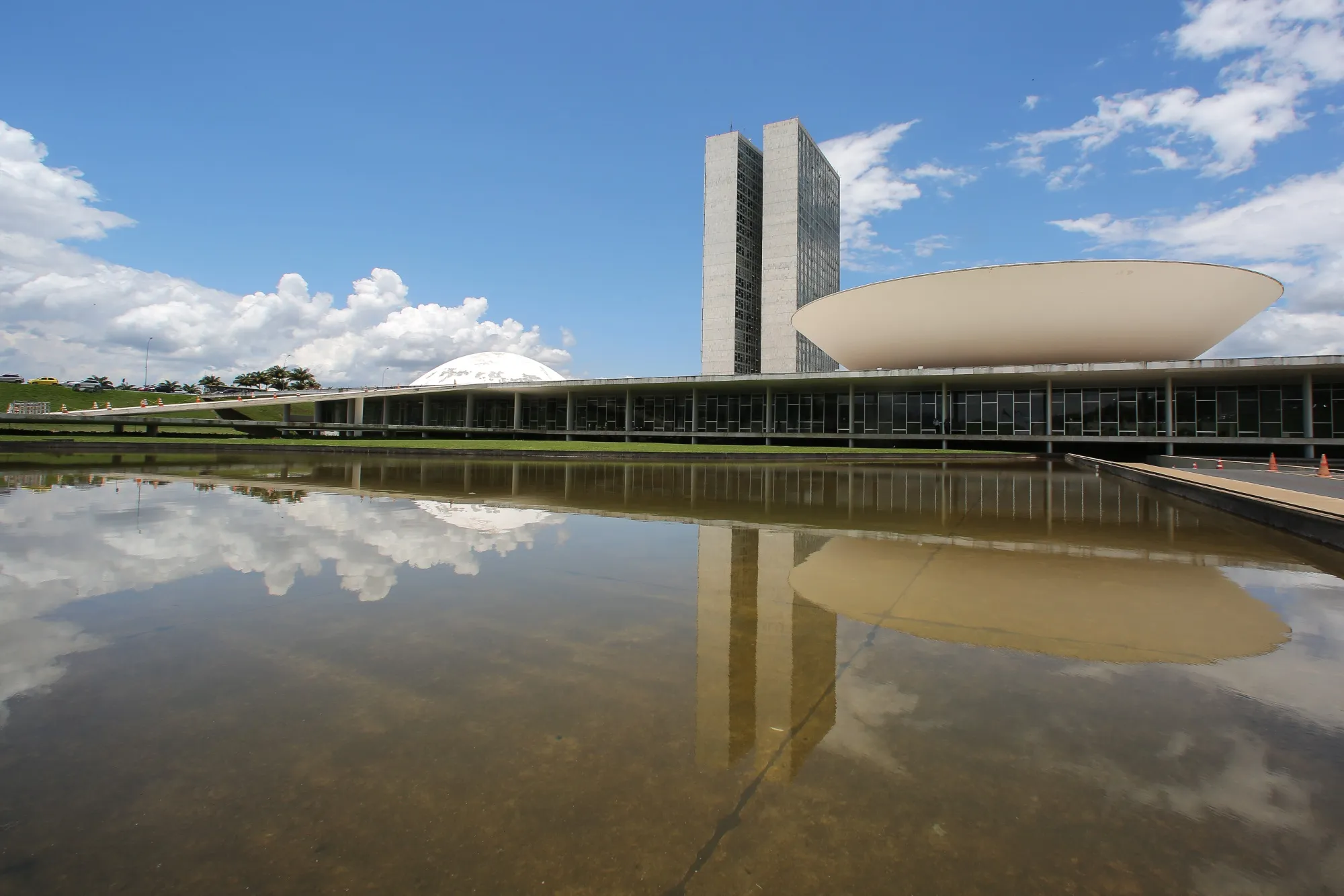 The National Congress building stands in Brasilia.