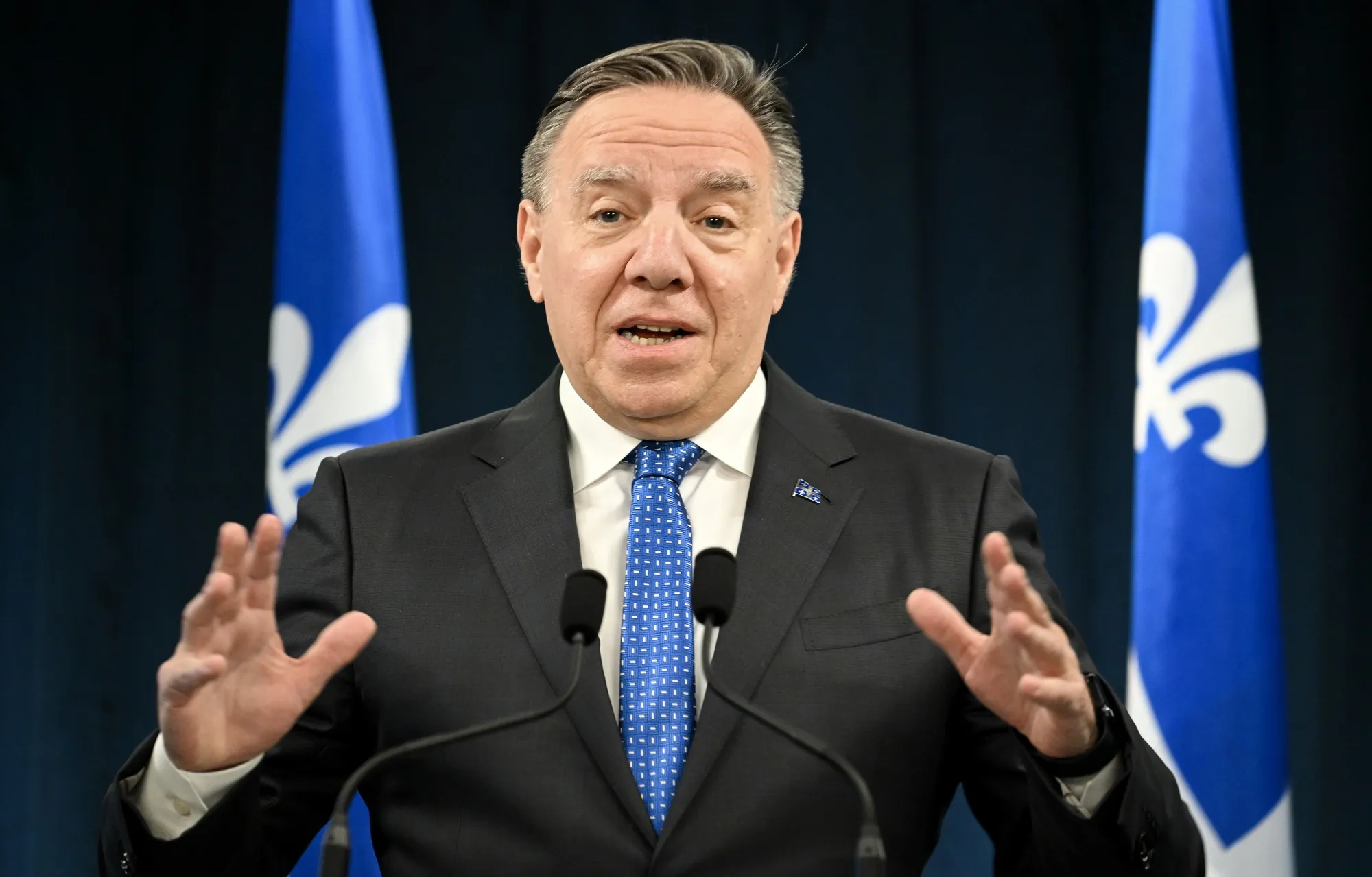 Quebec's Premier&nbsp;Francois Legault&nbsp;
