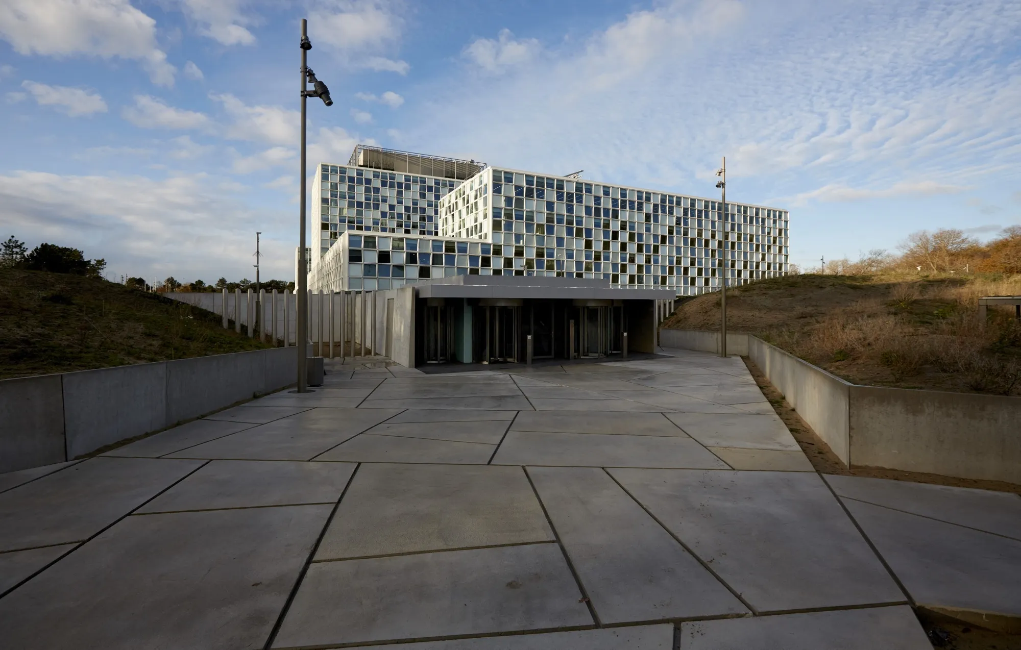 The International Criminal Court&nbsp;in The Hague, The Netherlands.