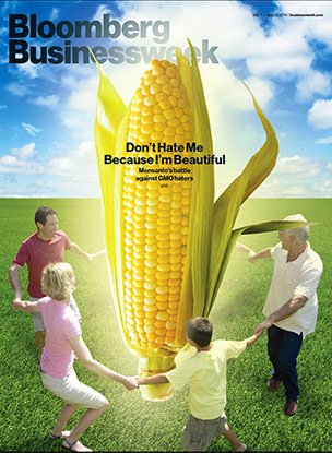 Photo Illustration by 731; Corn, People: Getty Images (2); Background: iStock/Getty Images