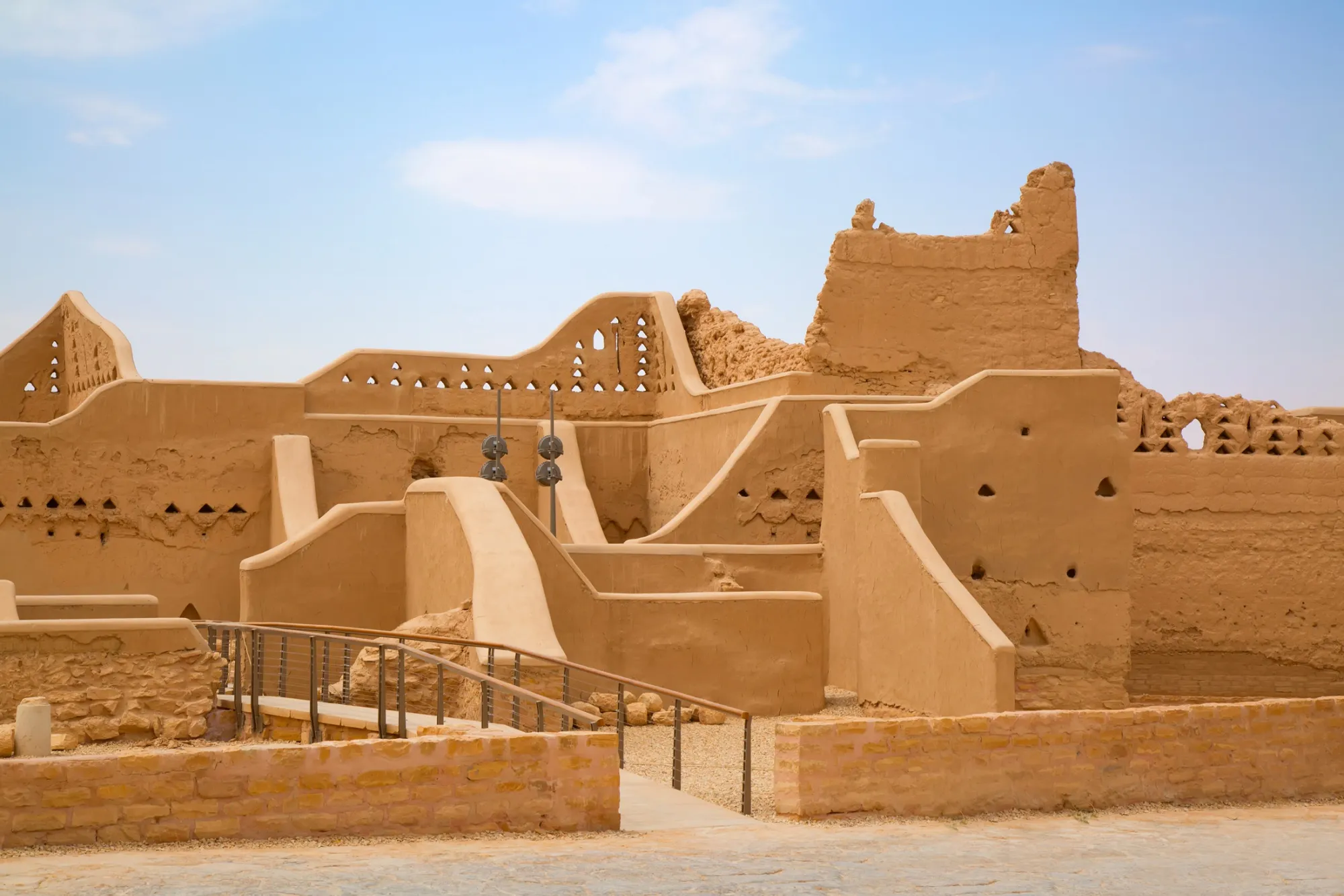 The old city of Diriyah near Riyadh.