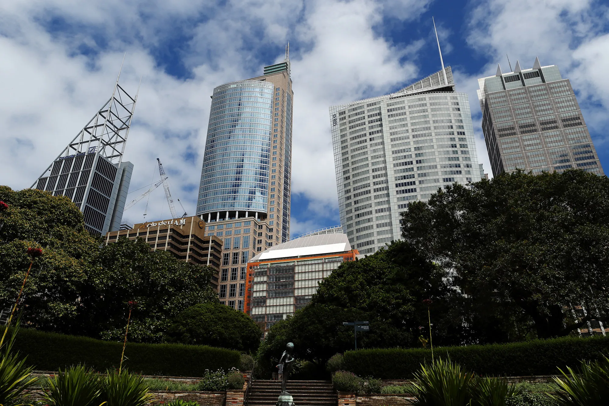 The central business district in Sydney, Australia, on Oct. 23, 2012.
