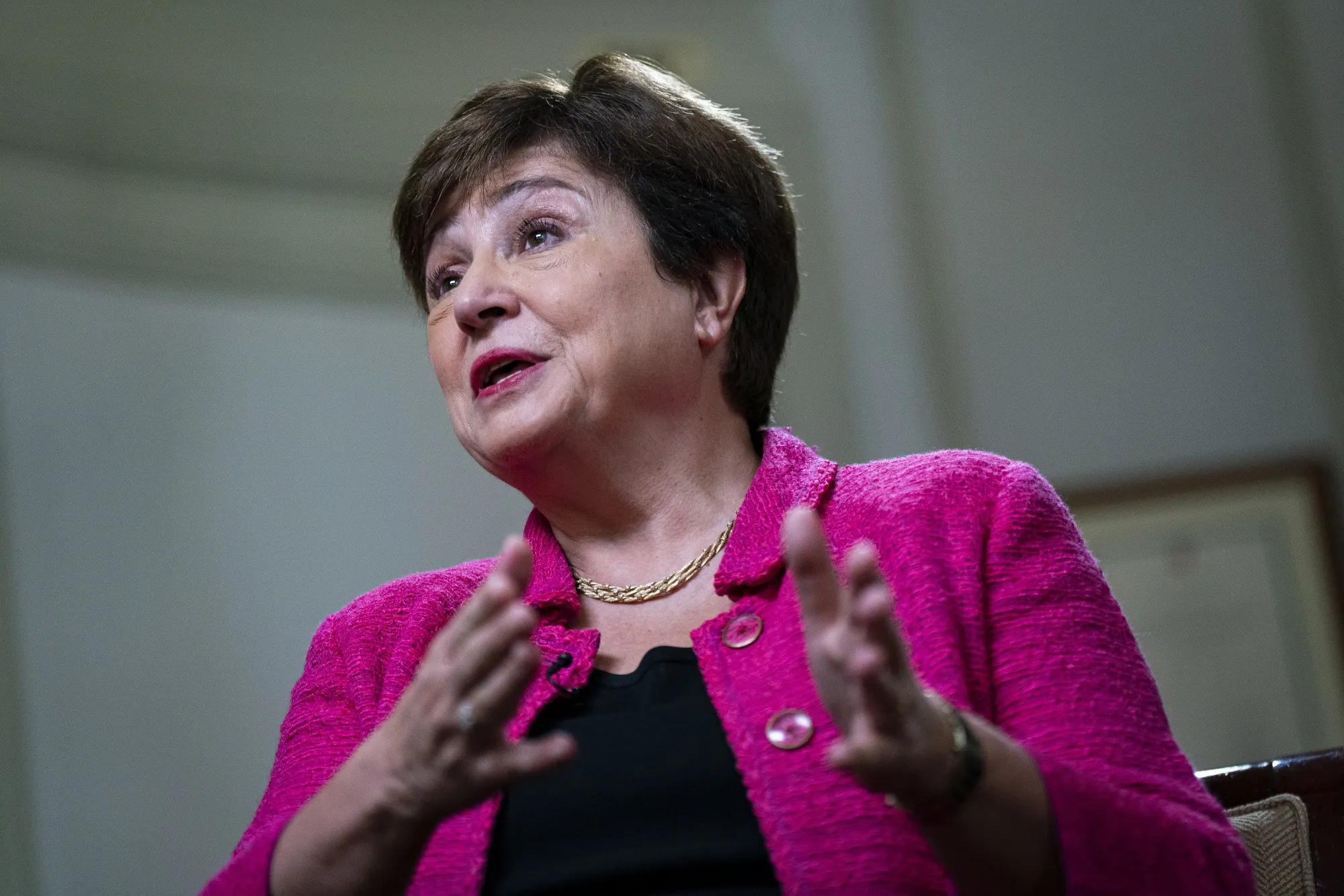 Kristalina Georgieva, managing director of the IMF