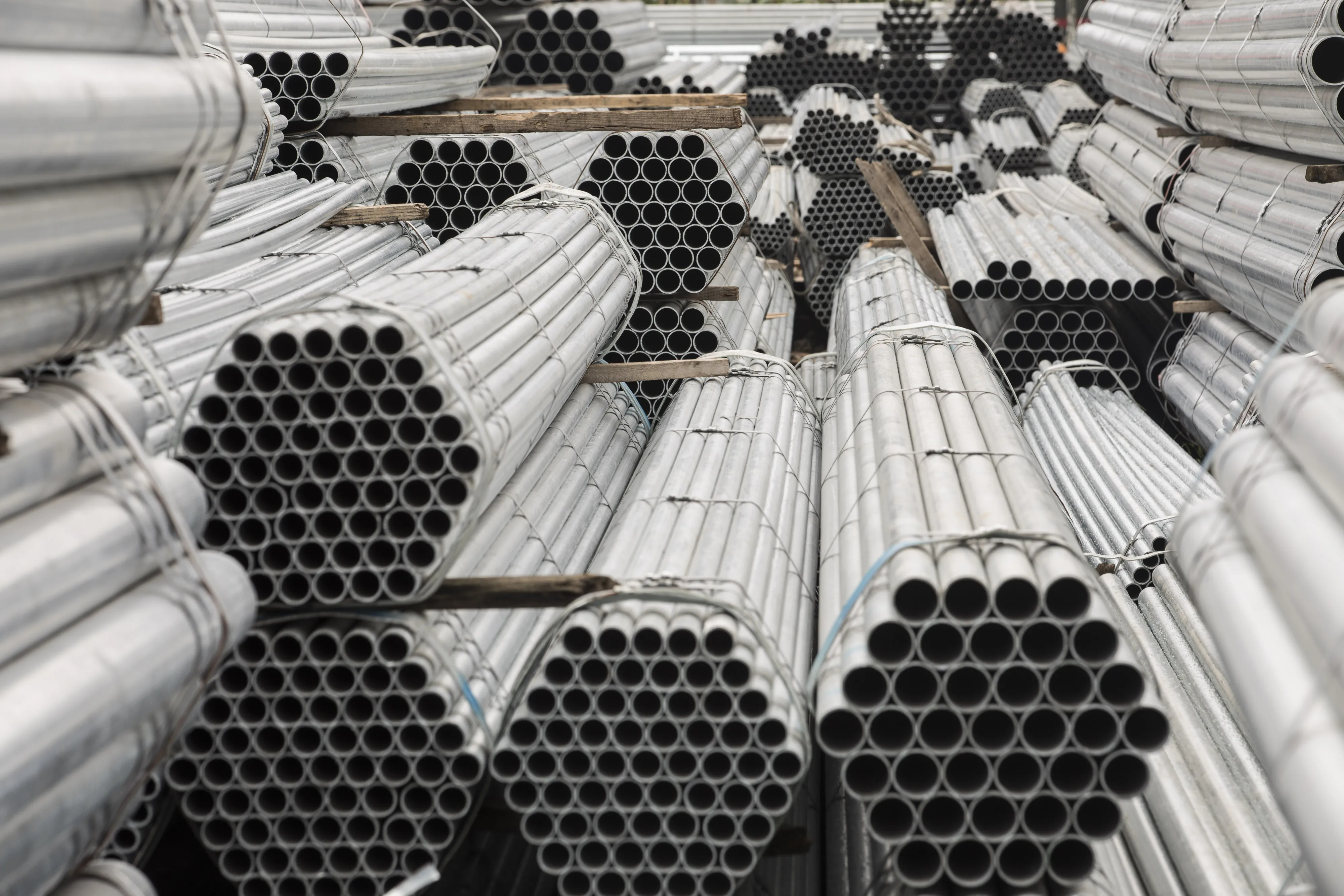 A Shanghai Steel Yard as Metal Markets Prepare for a New World Disorder