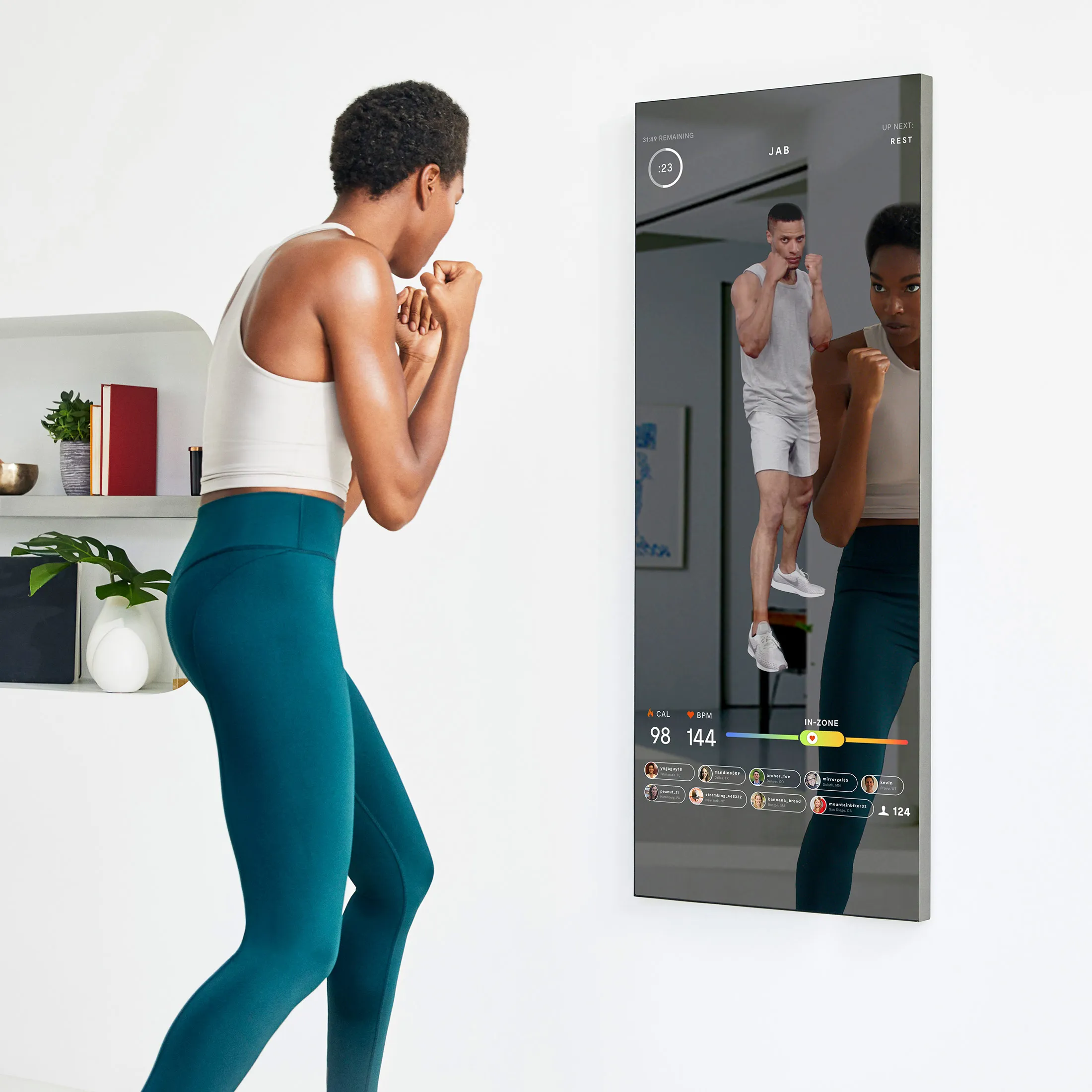 The mirror home fitness sale