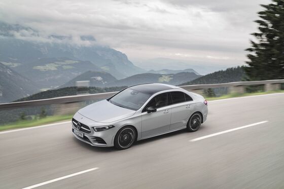 Mercedes Brings the A Class Sedan to U.S. to Take on Smallest From Audi, BMW, Volvo