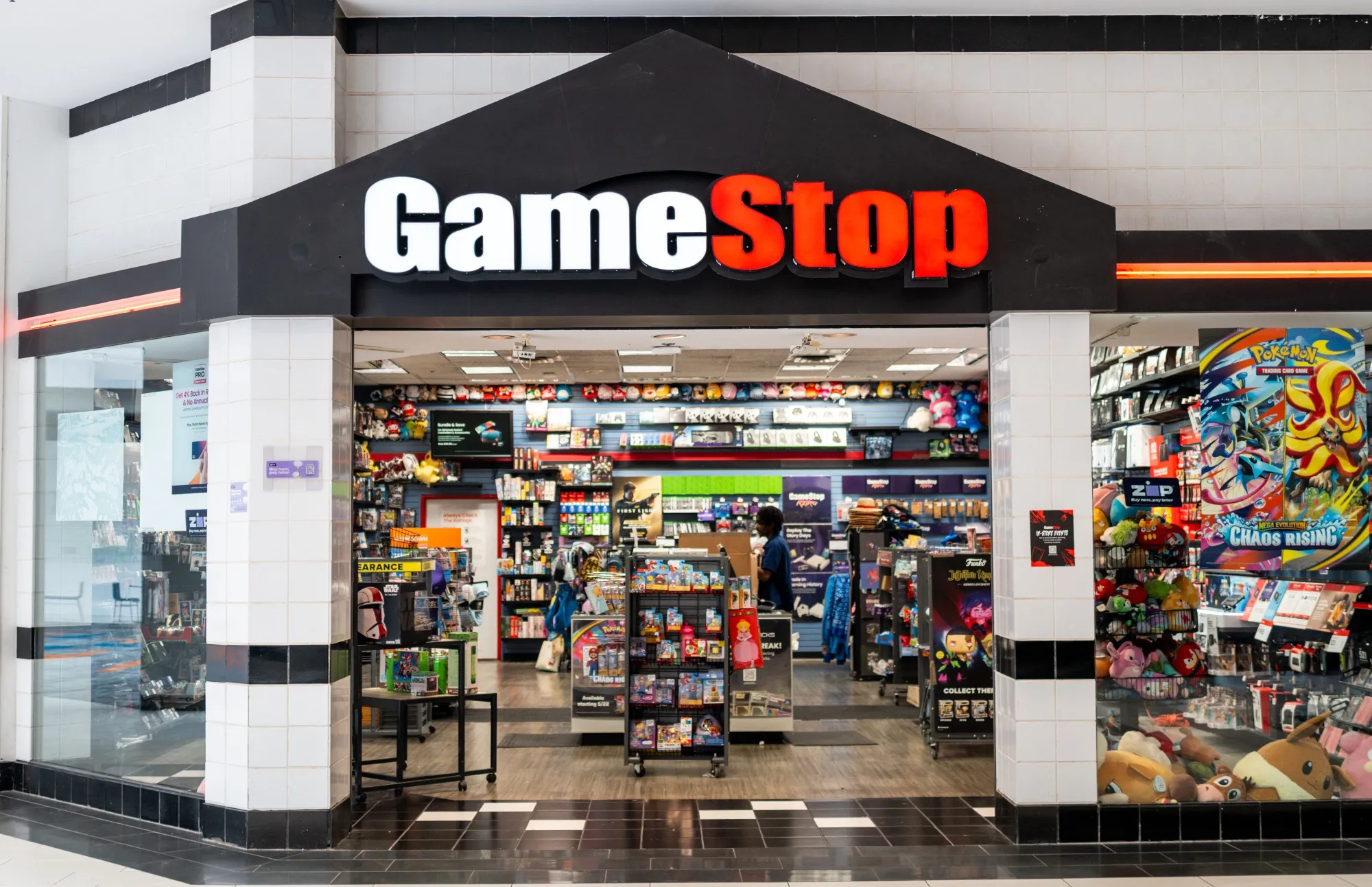 A GameStop store in Austin.