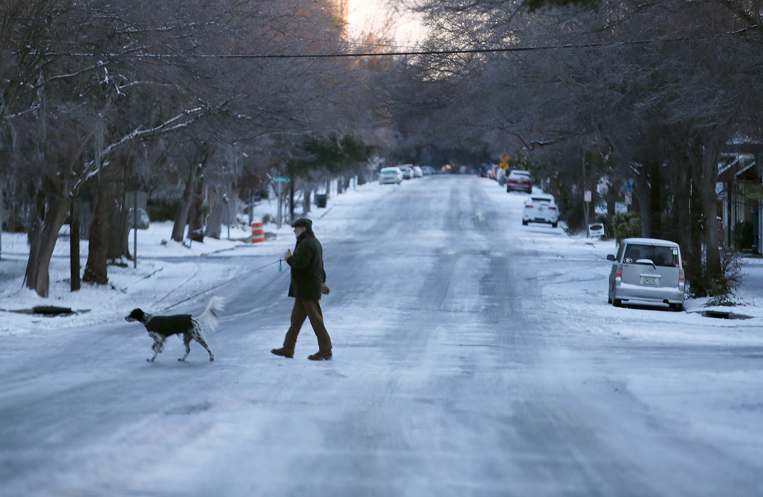 Across the South, It's Snow, Ice and RecordBreaking Cold Bloomberg