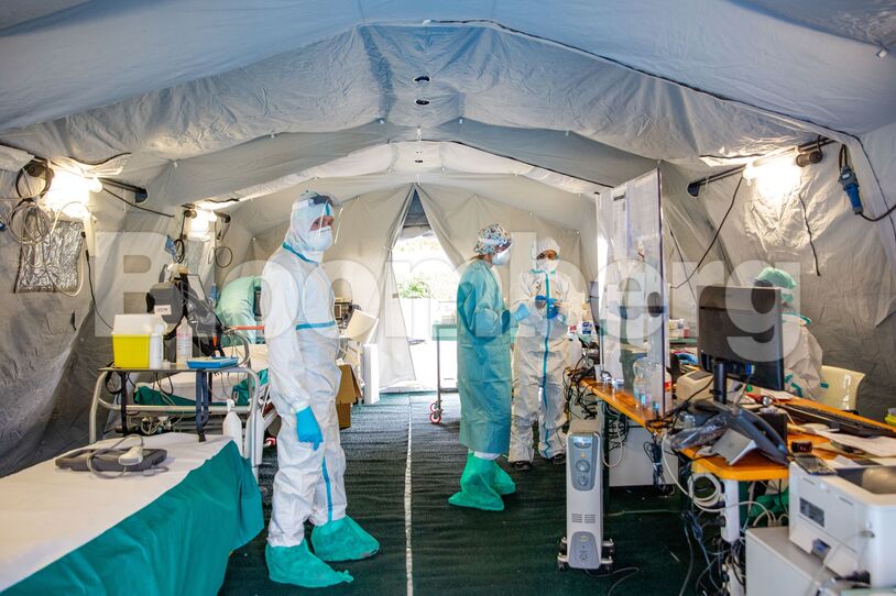 Virus Spread Pushes Italian Hospitals Toward Breaking Point