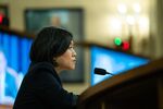 Katherine Tai during a House Ways and Means Committee hearing in Washington, D.C. on March 30.