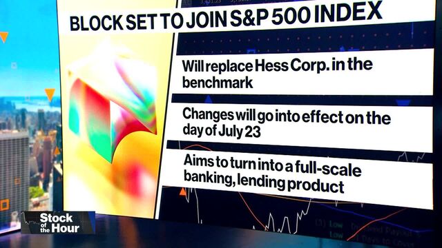 Jack Dorsey's Block Joins S&P 500 Stock Index (XYZ) Bloomberg