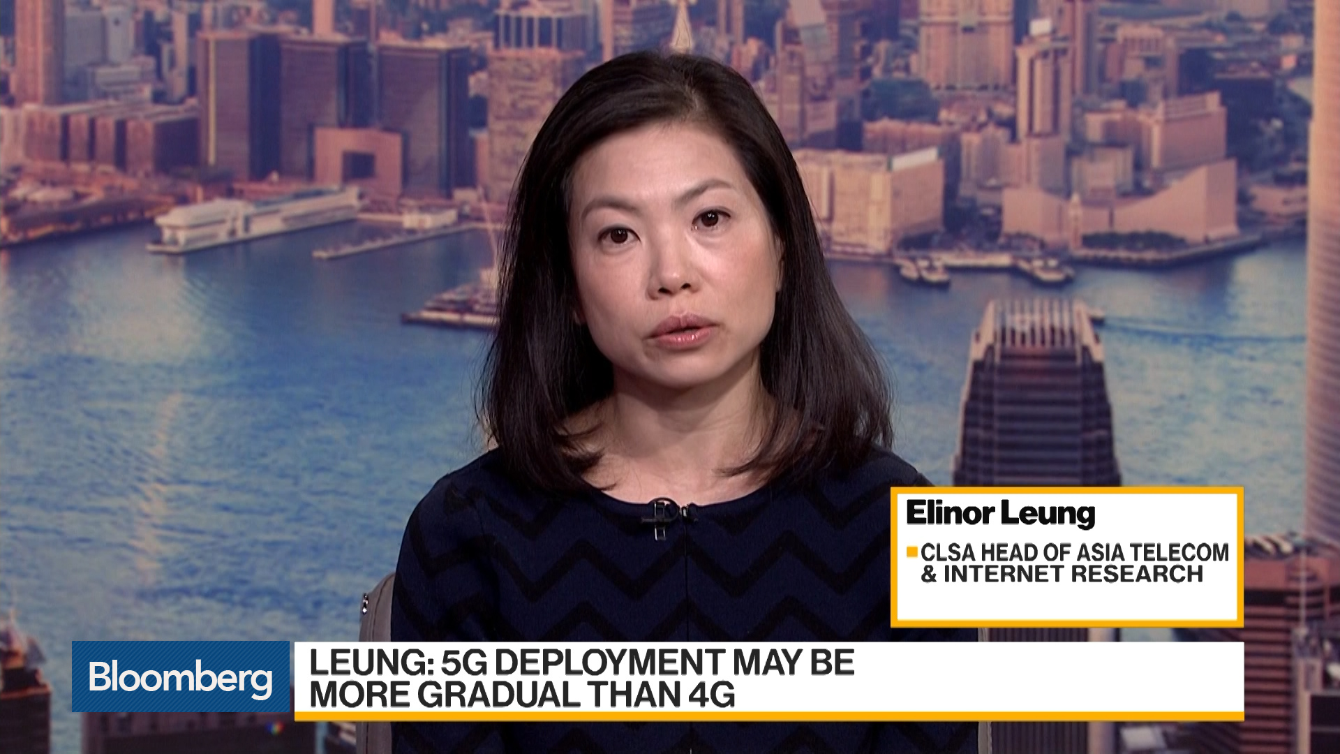 Watch China Mobile to Lead in 5G Competition, CLSA's Leung Says - Bloomberg