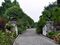 The entrance to the Owl’s Nest, Robert Mercer’s mansion in Head of the Harbor, New York.