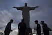 Tourists Gather For 90th Anniversary Of Christ The Redeemer Statue