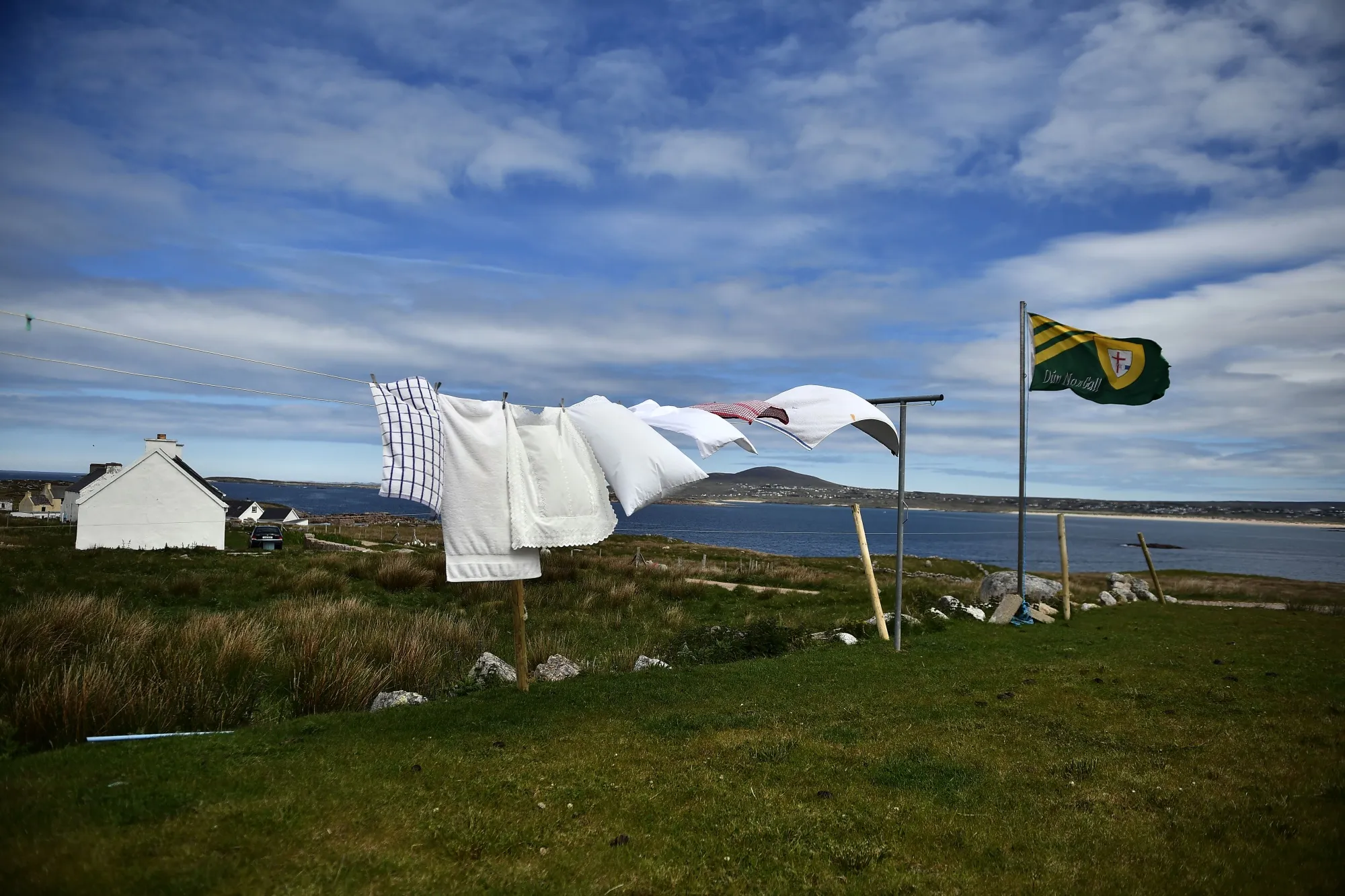 Hung out to dry in Donegal, Ireland, in 2019. Contrary to reputation, Ireland's weather is frequently suitable for drying clothes outside.