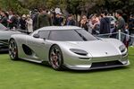 The Koenigsegg CC850 on display&nbsp;during the 2022 Pebble Beach Concours d'Elegance.&nbsp;