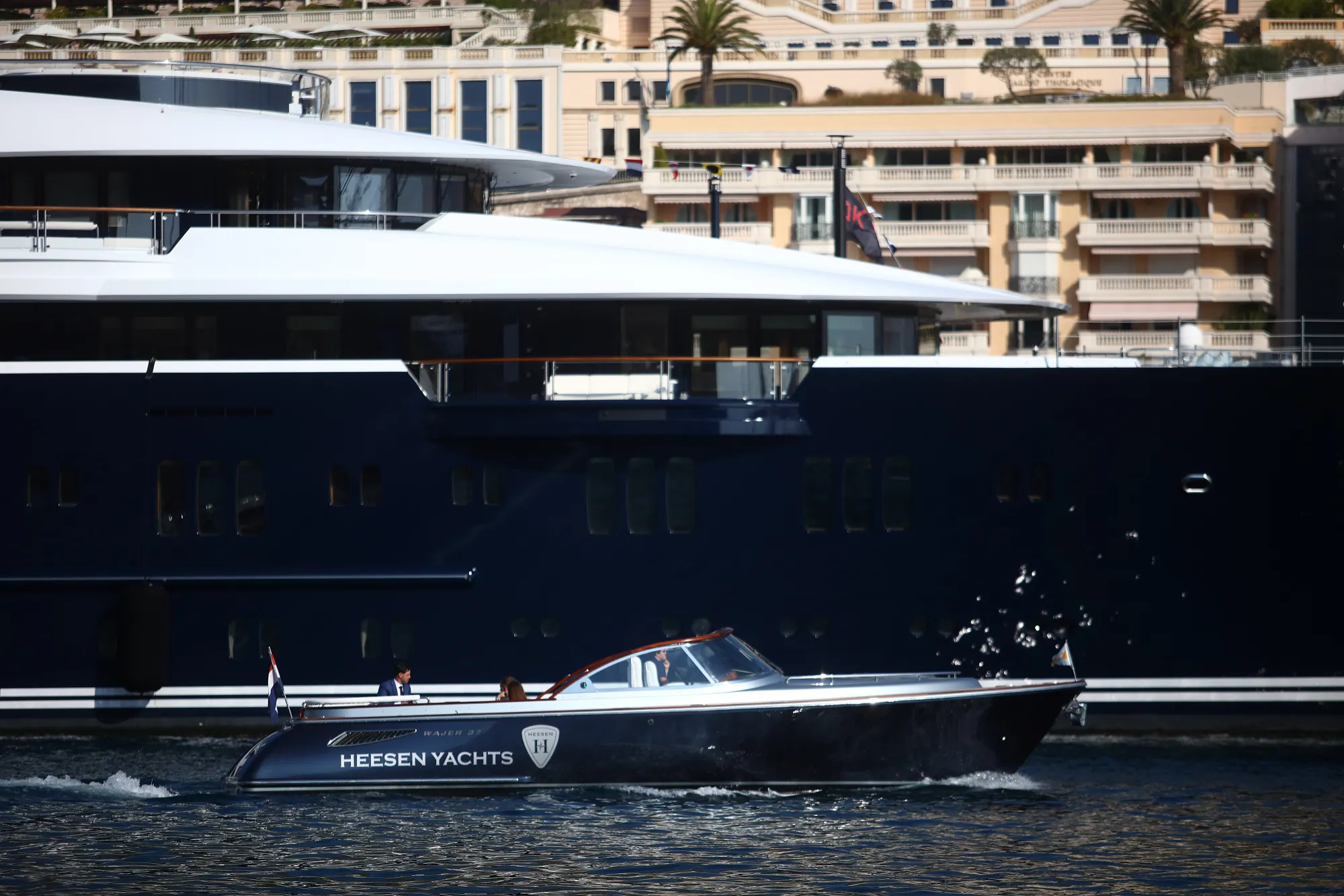 Heesen, which builds most of its ships on spec, had revenue of €209 million last year.