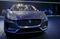 The Jaguar Land Rover Automotive PLC I-Pace Electric Concept luxury sport utility vehicle (SUV) is displayed during an event in Los Angeles, California, U.S., on Sunday, Nov. 13, 2016. Jaguar's working on its first electric car, a sport utility vehicle with a large glass roof and cutouts in the hood, as the luxury brand joins the race to meet ever-tightening emissions rules. Photographer: Patrick T. Fallon/Bloomberg