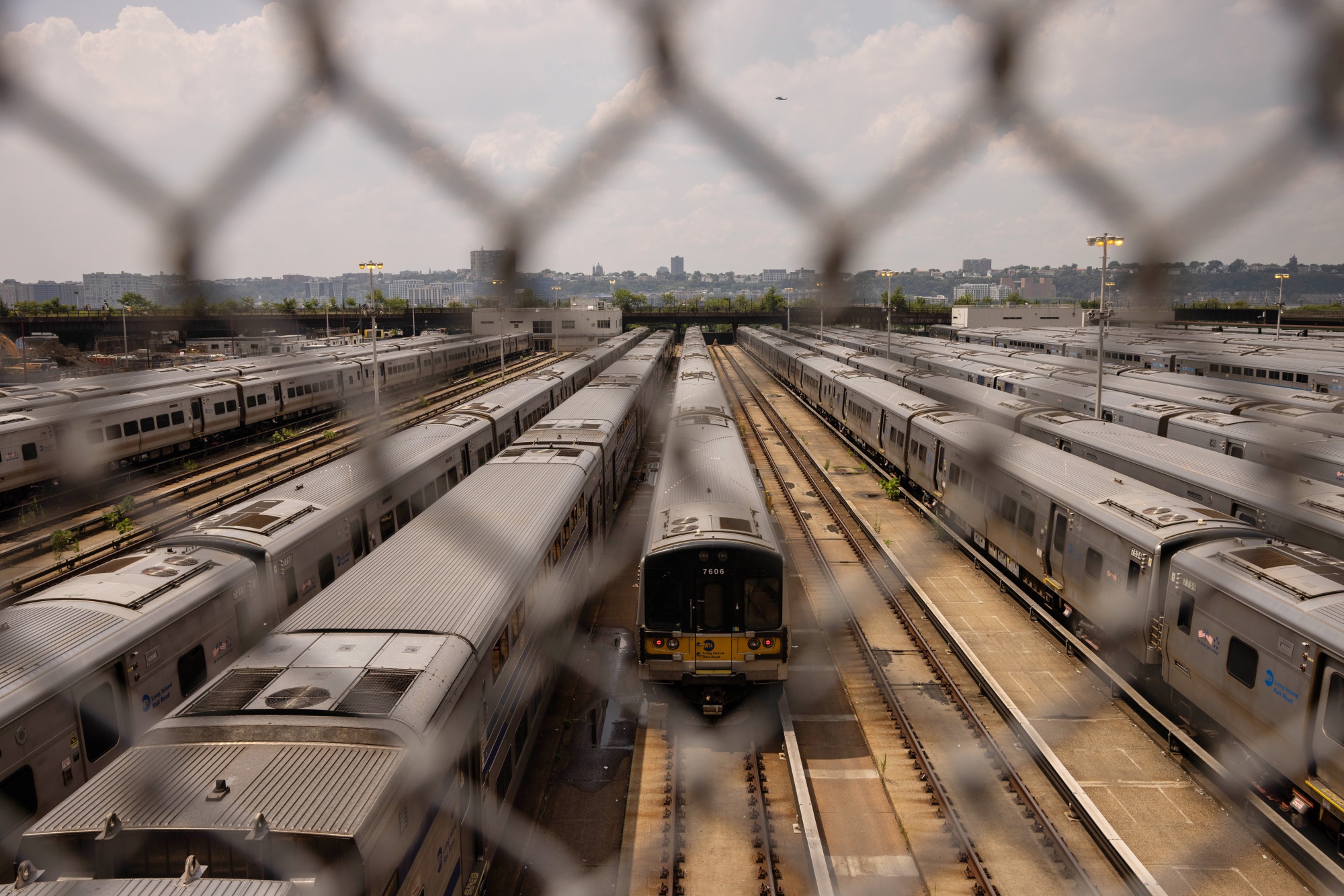 The West Side Railyards in New York, US, on Monday, July 8, 2024. The long-delayed $16 billion rail tunnel project connecting New York and New Jersey, known as the Gateway program, has officially secured billions of dollars in federal funds.