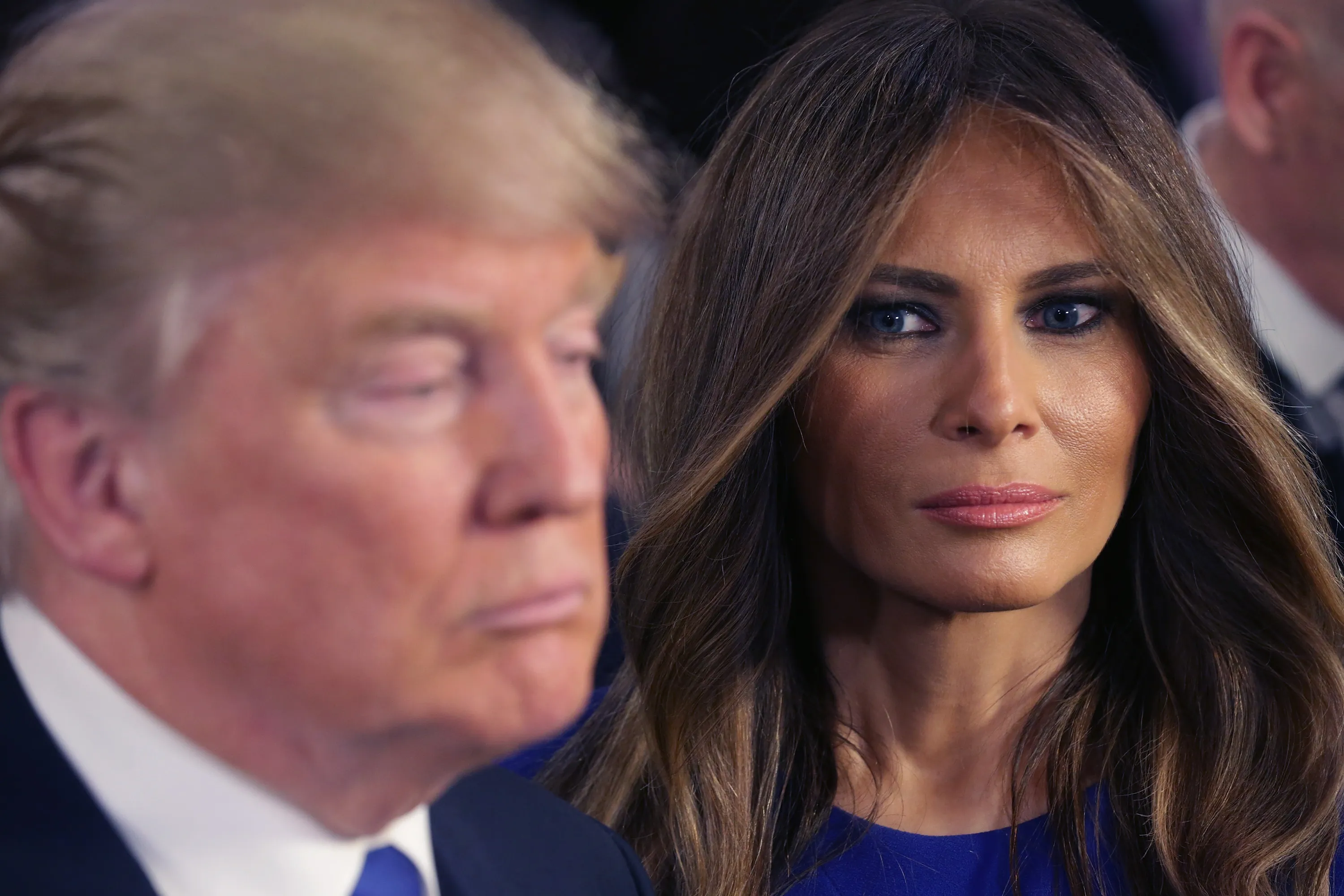 Former first lady Melania Trump stays out of the public eye as Donald Trump  runs for president - Bloomberg