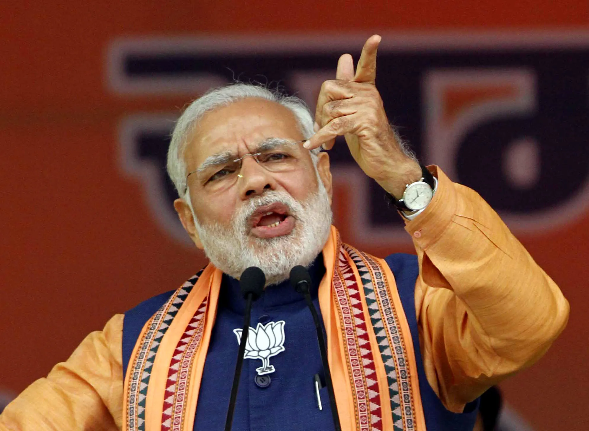 Prime Minister of India Narendra Modi.
