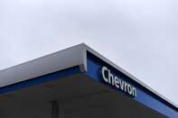 A Chevron Corp. Gas Station Ahead Of Earnings Figures