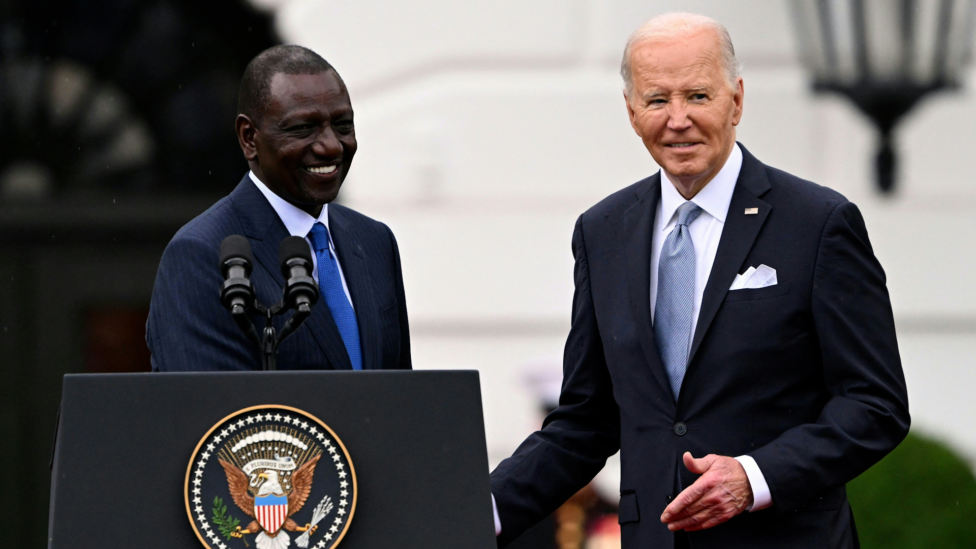 Watch Biden Welcomes Kenya's Ruto to the White House - Bloomberg