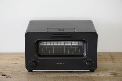 The Balmuda toaster looks ordinary on the outside.