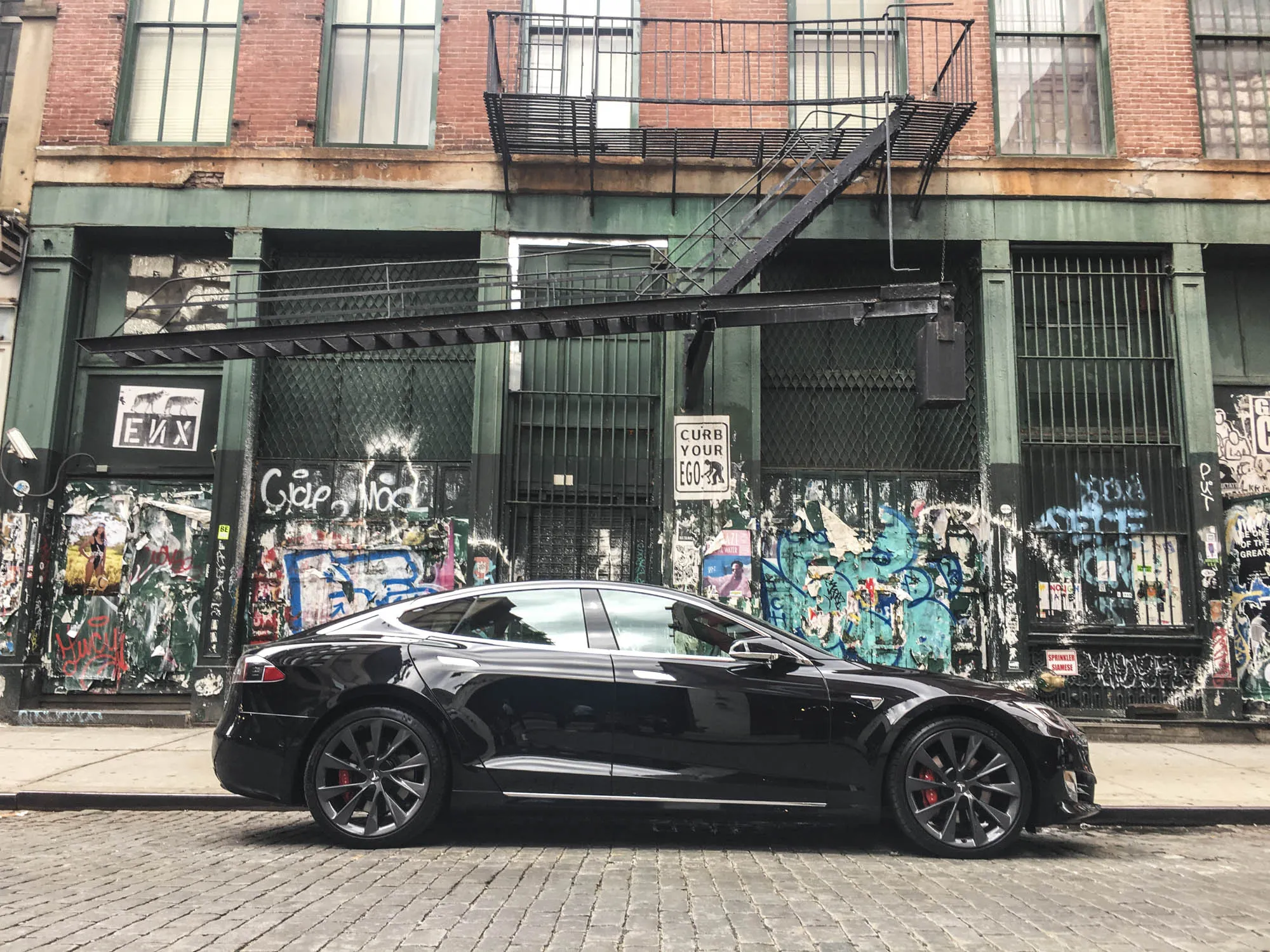 Tesla vehicle.