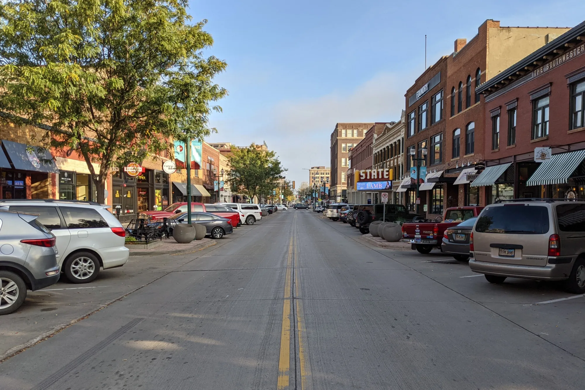 Phillips Avenue in Sioux Falls, South Dakota