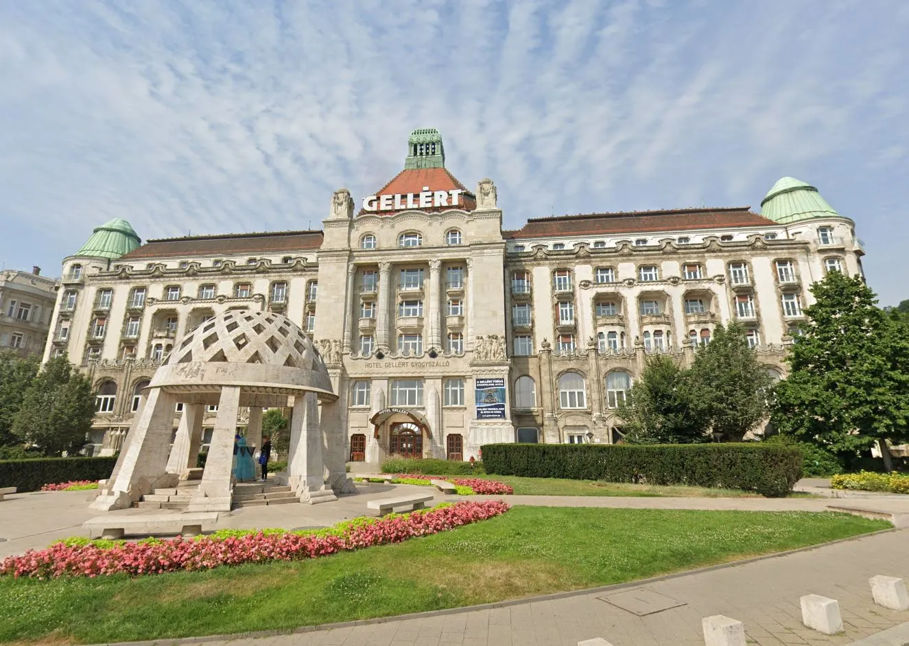 The Gellert Hotel in Budapest.