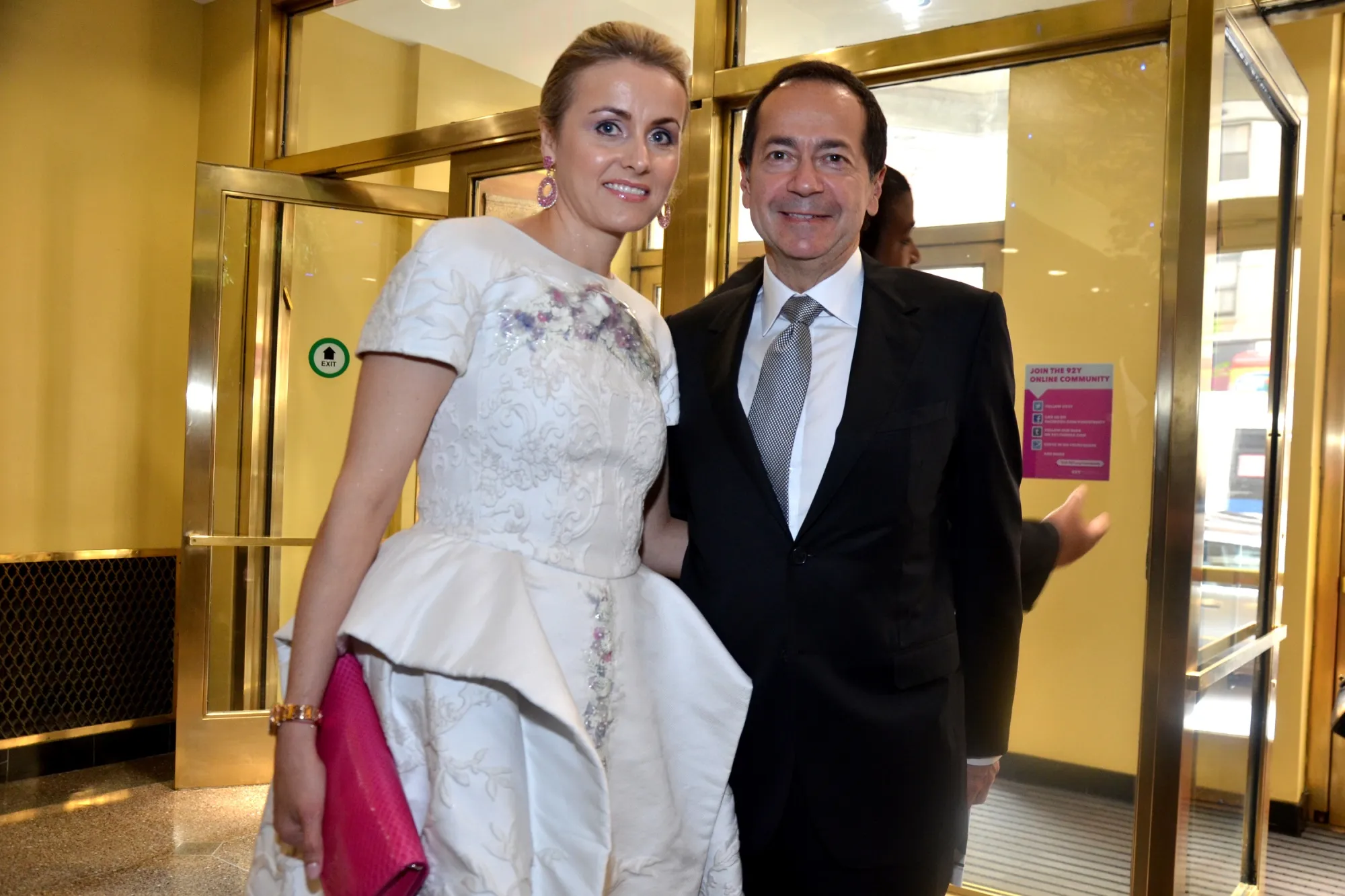 Jenny Paulson and John Paulson in 2013.