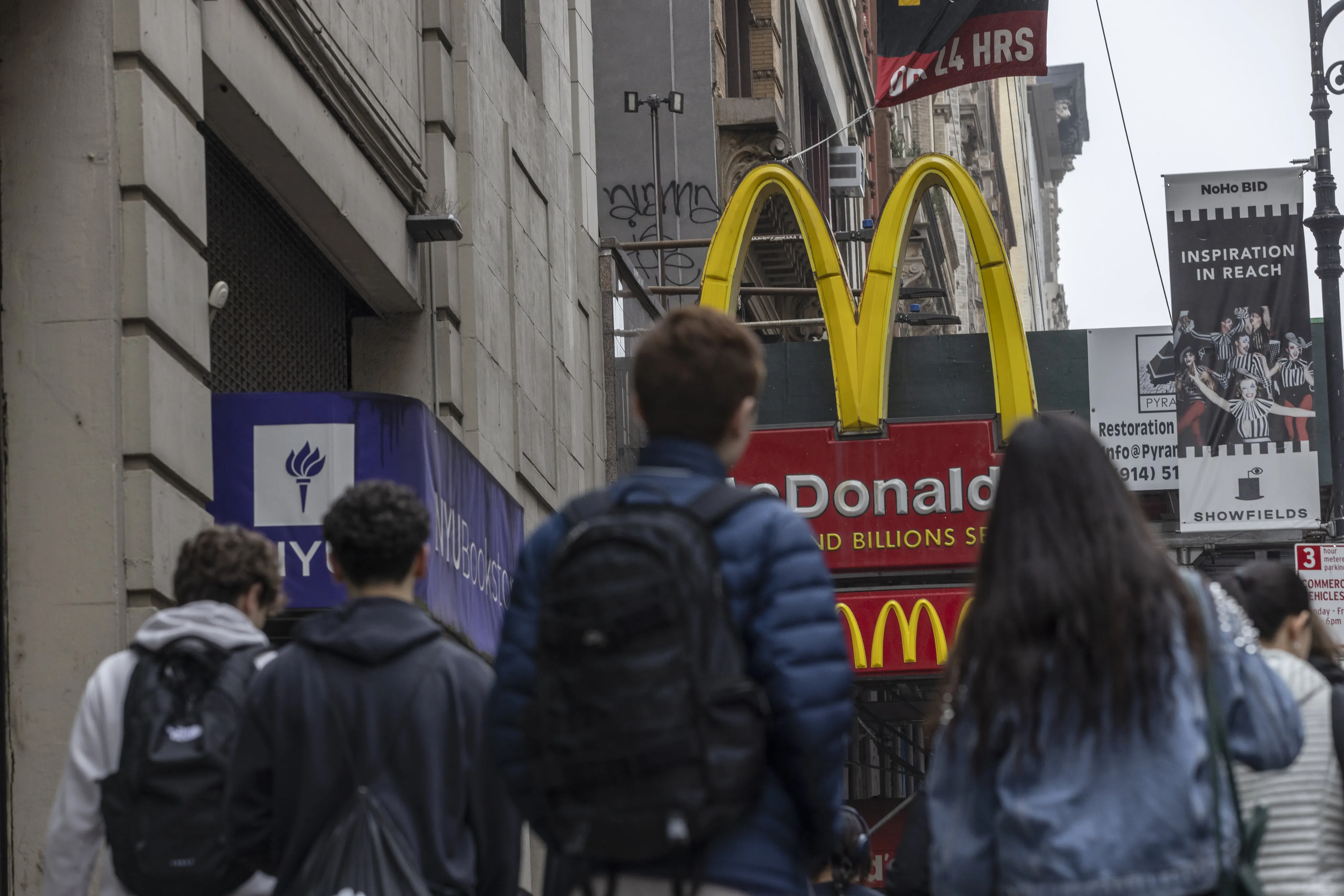 A McDonald's location in New York.