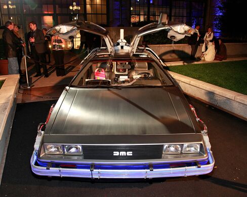 The DeLorean DMC-12 from the movie "Back To The Future."