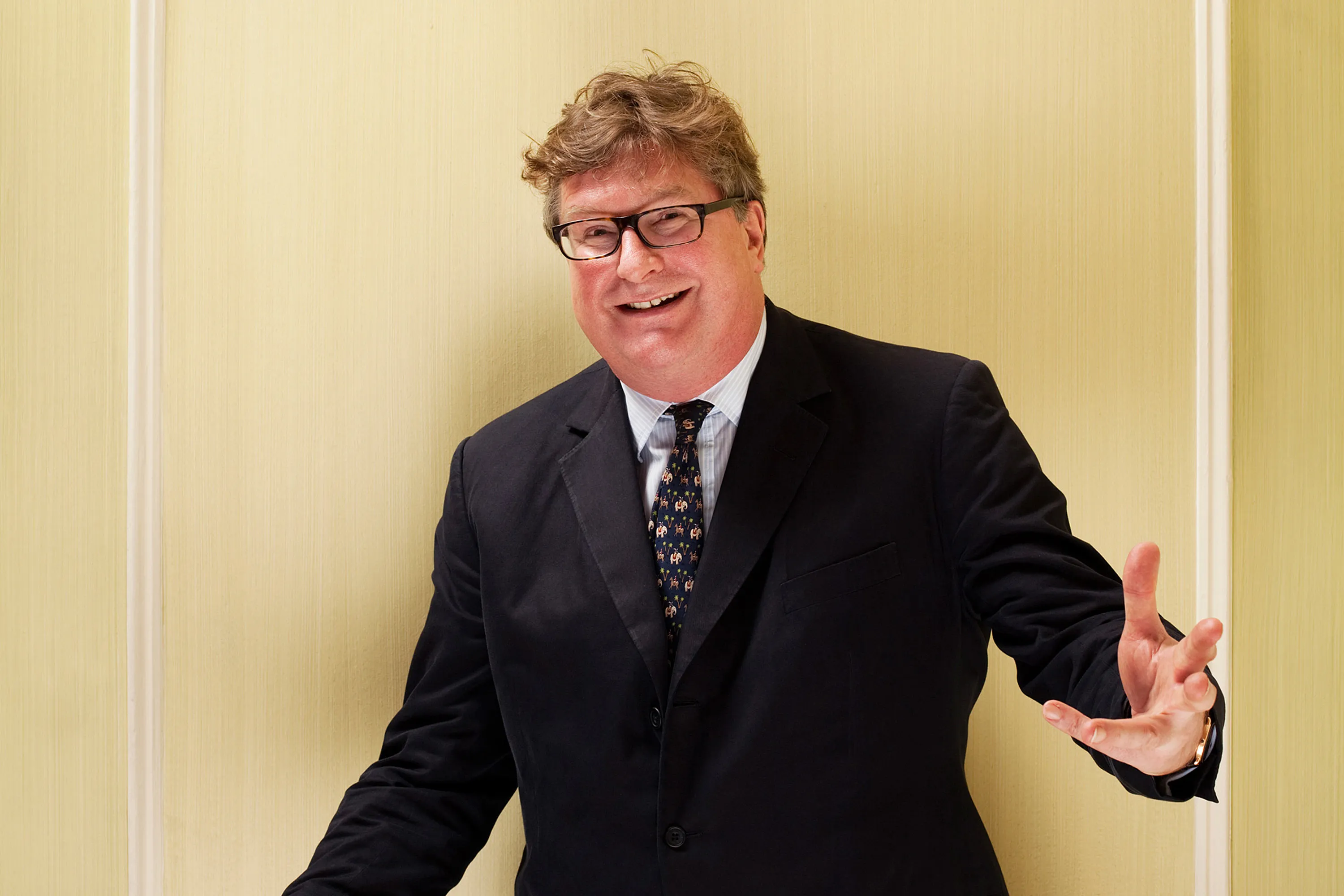 Relaxed. Crispin Odey, founder of Odey Asset Management LLP.