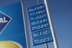 Prices at a petrol station in Germany.