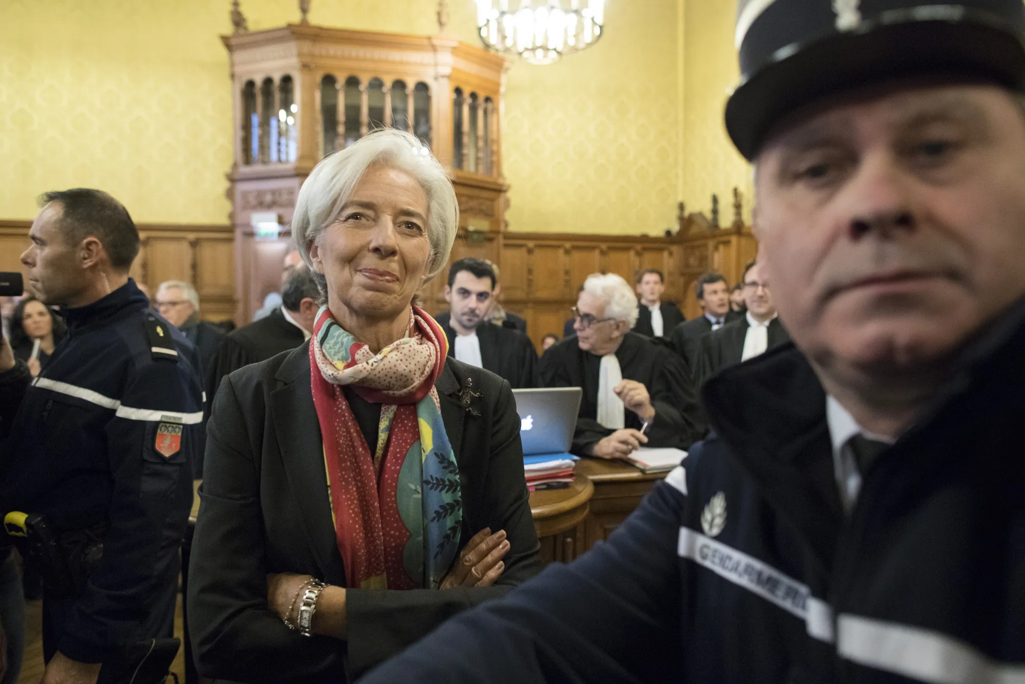 Christine Lagarde on Dec. 12.
