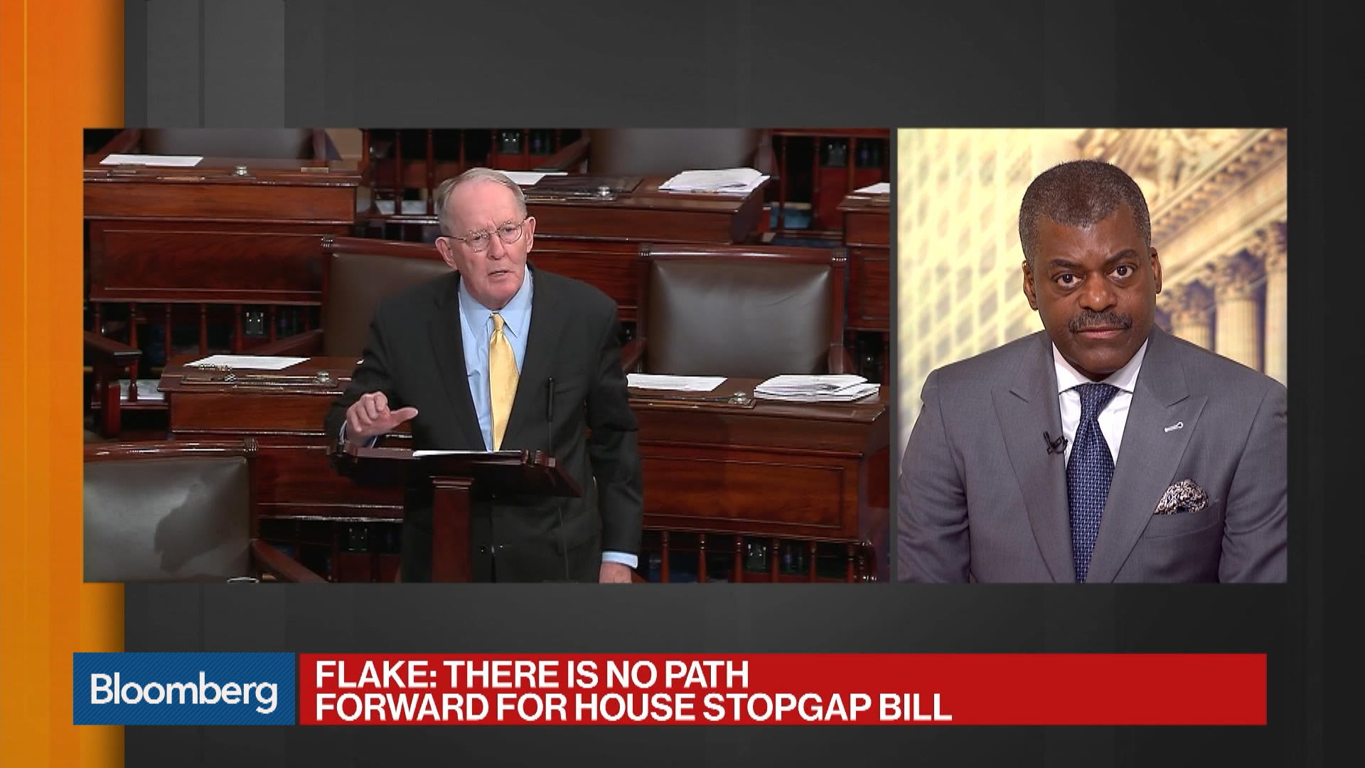 Watch Senate Opens Debate on Stopgap Funding Bill Bloomberg