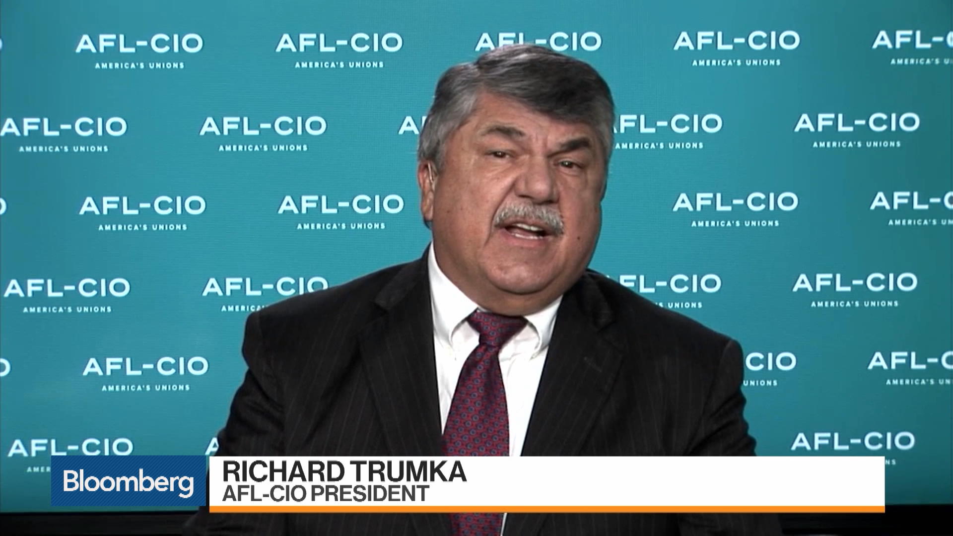 Usmca Is Totally Unenforceable Afl Cio President Trumka Says Bloomberg
