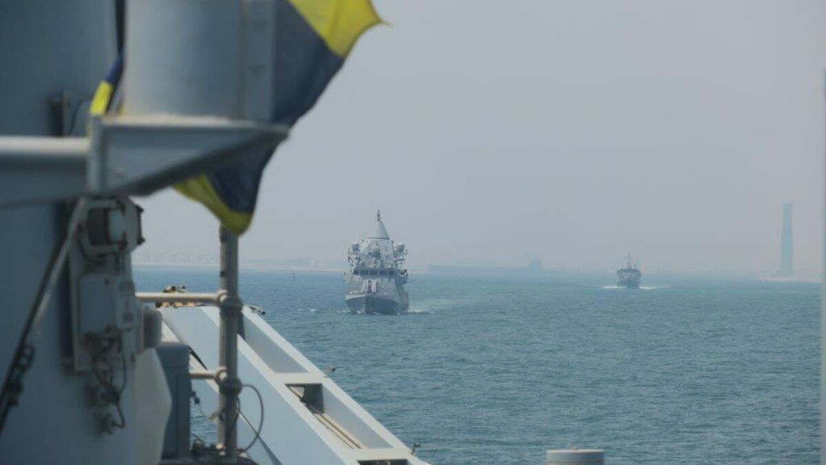 Royal Navy Warships Collide In Bahrain Port Accident - Bloomberg