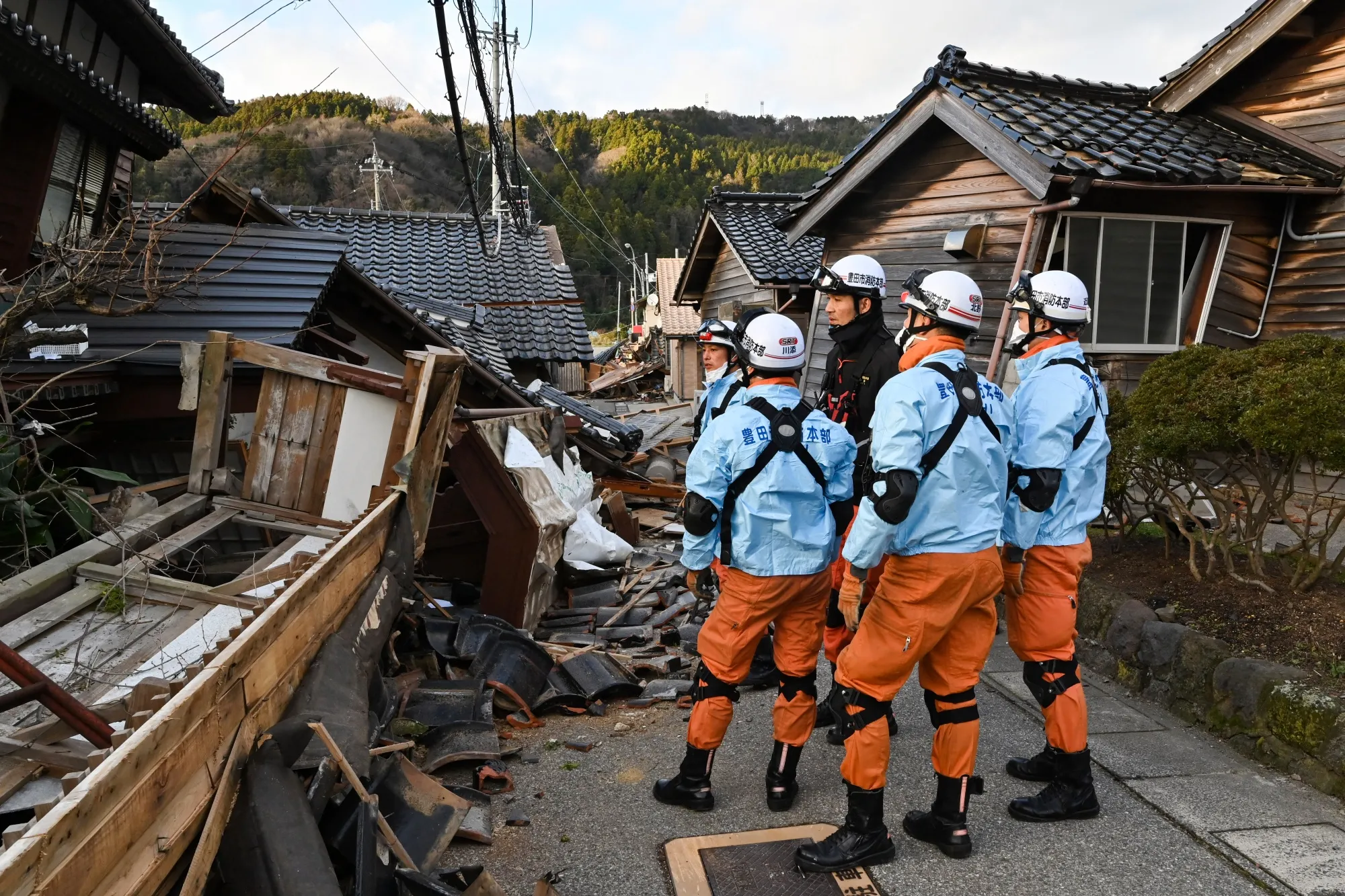 Japan Earthquake Latest: Death Toll Rises to 57 as Rescuers