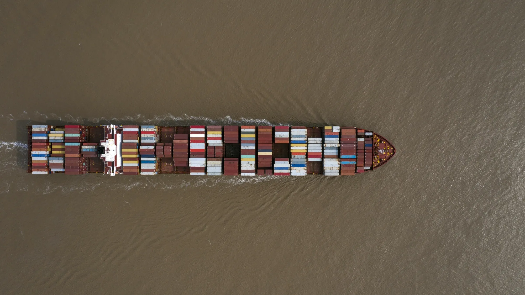Operations At Yangshan Deepwater Port as China Talks Up Post-Virus Rebound While The World Economy Shuts