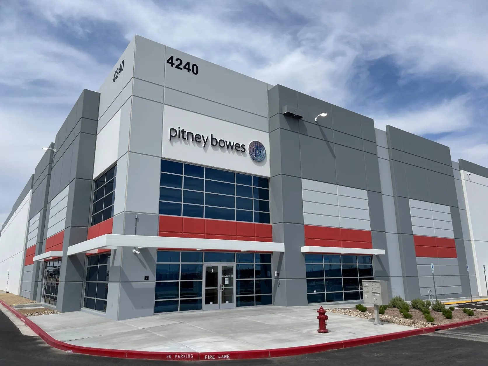 The&nbsp;Pitney Bowes Las Vegas mega center.