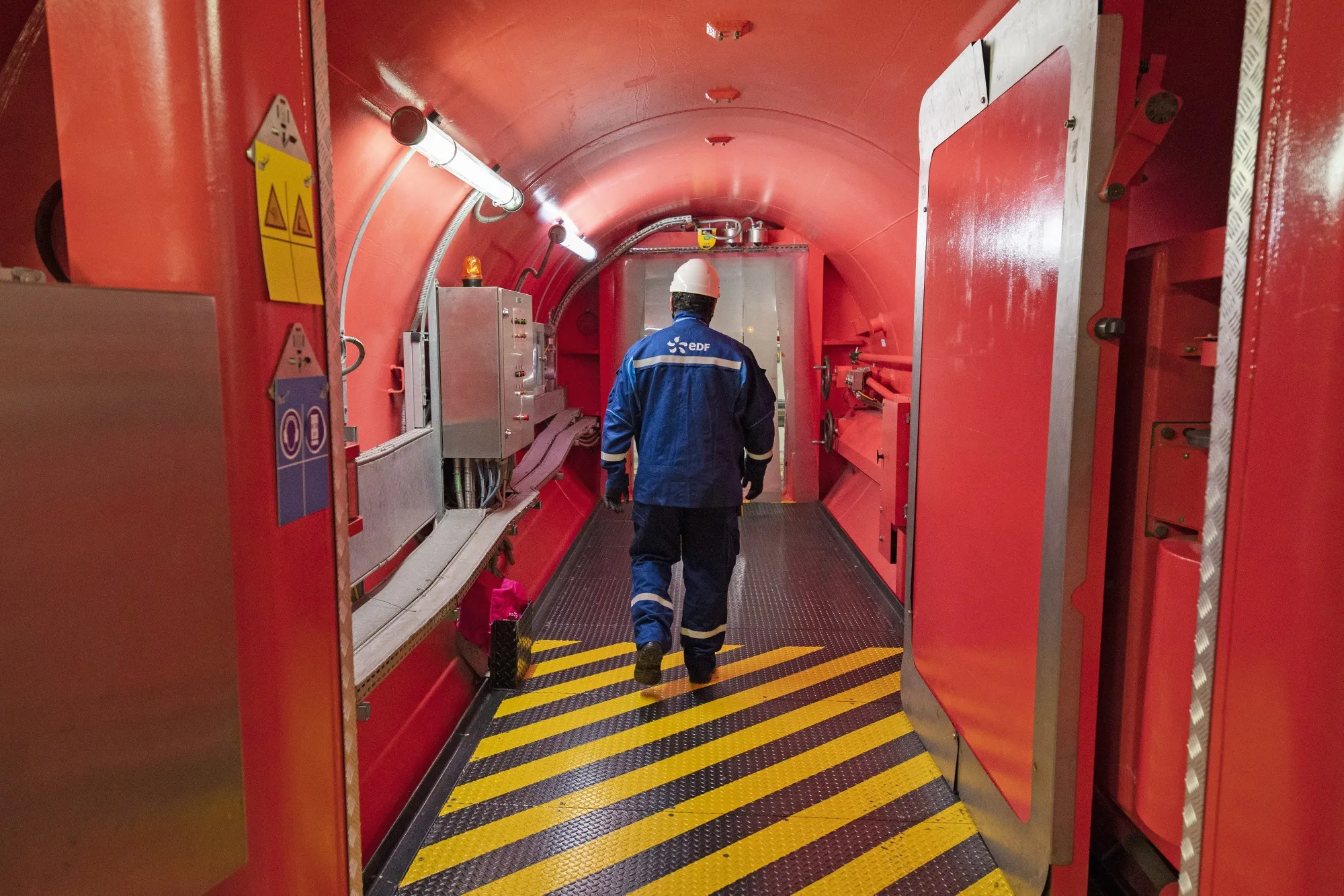 A nuclear plant&nbsp;operated by EDF, in Flamanville, France.&nbsp;