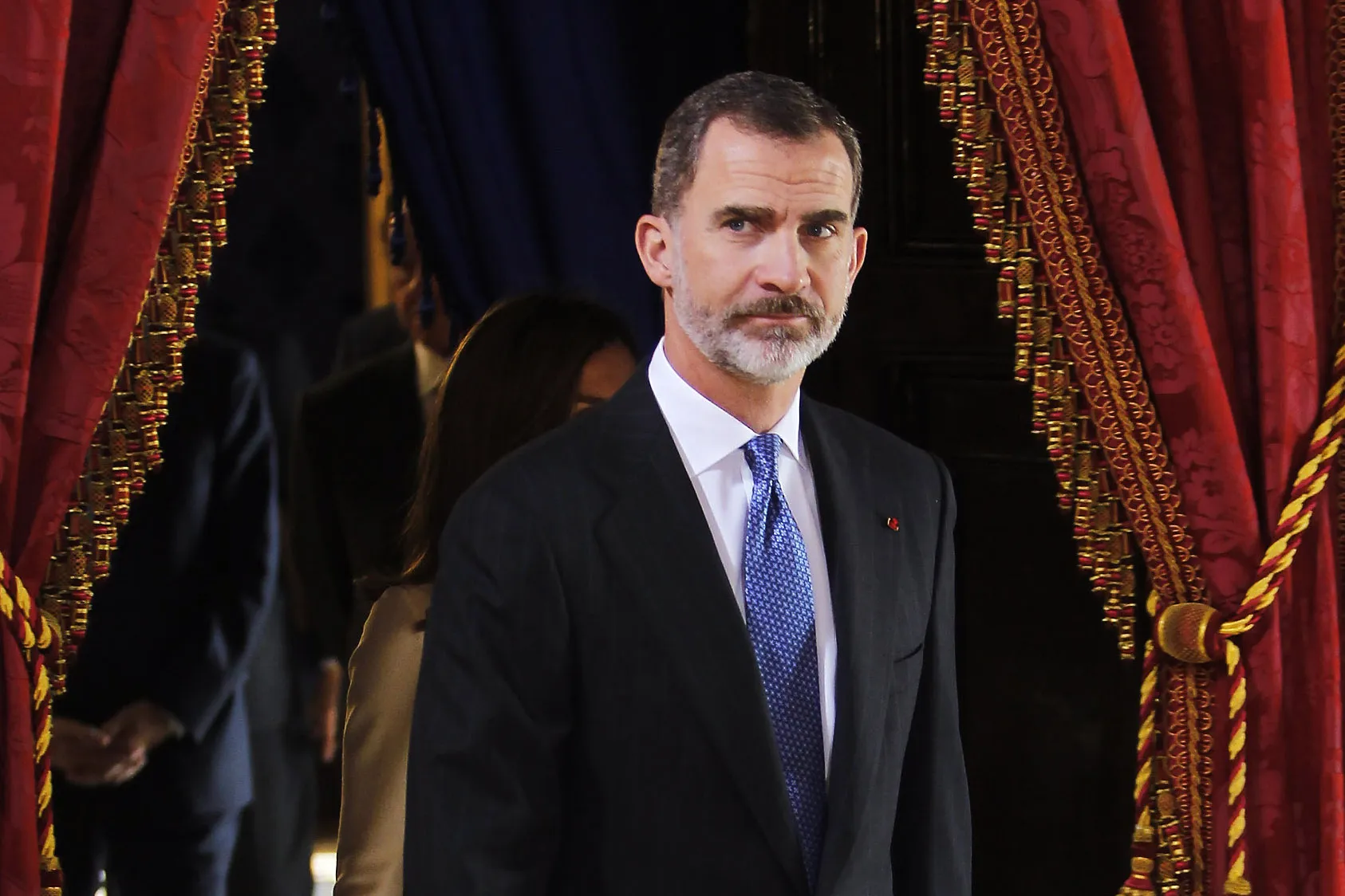 King Felipe VI of Spain&nbsp;on December 18, 2017 in Madrid.&nbsp;